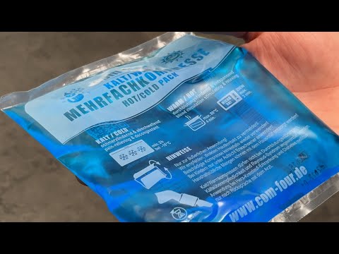 com-four® Mehrfachkompressen in verschiedenen Größen - Gelkompresse für kalt & warm - Kühlpads