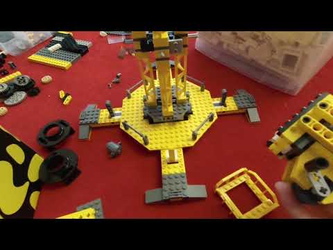 Bau einer Lego Stadt Teil 25-der Kran ist fast fertig