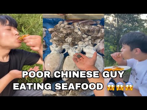 COMPILATION CHINESE GUY EATING SEAFOOD #chinese #seafood #food #compilation