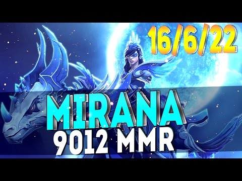ТОПОВАЯ МИРАНА ОТ Sccc - 9000 MMR! | DOTA 2 TOP 1 MIRANA IN THE WORLD 9k MMR