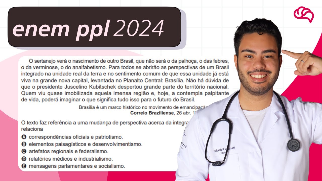 Resolução em Vídeo — Questão 46 ENEM 2024 PPL