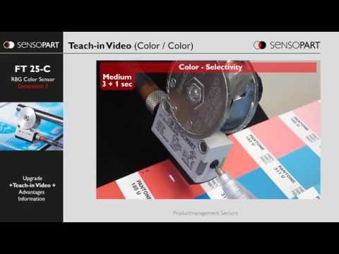 FT 25-C : un capteur couleur RGB miniature avec sélection de couleur