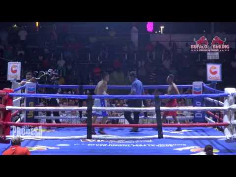 Ricardo Blandon VS Benjamin Mendoza - Bufalo Boxing