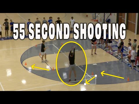 55 Second Shooting - Basketball Drill to Make Your Players Better Shooters thumbnail