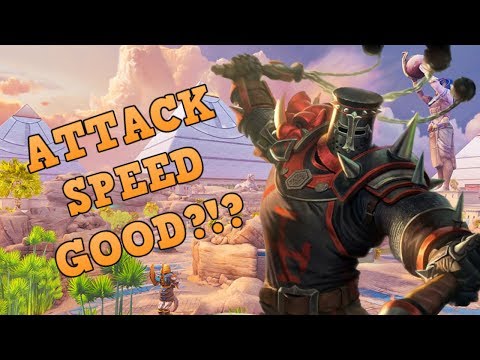Smite: Attack Speed Osiris - My Basics Are Too Speedy!!!