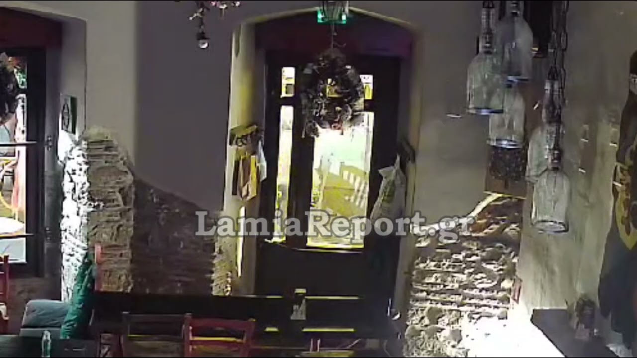 Video von Einbruch und Raub eines Ladens in Lamia