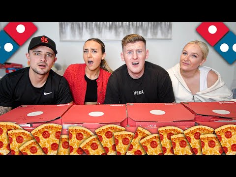 Last to STOP Eating DOMINOS Wins £10,000 - Challenge