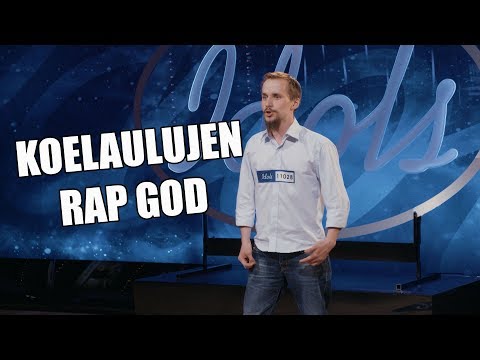 Supernopea Eminemin Rap God | Idols | Nelonen
