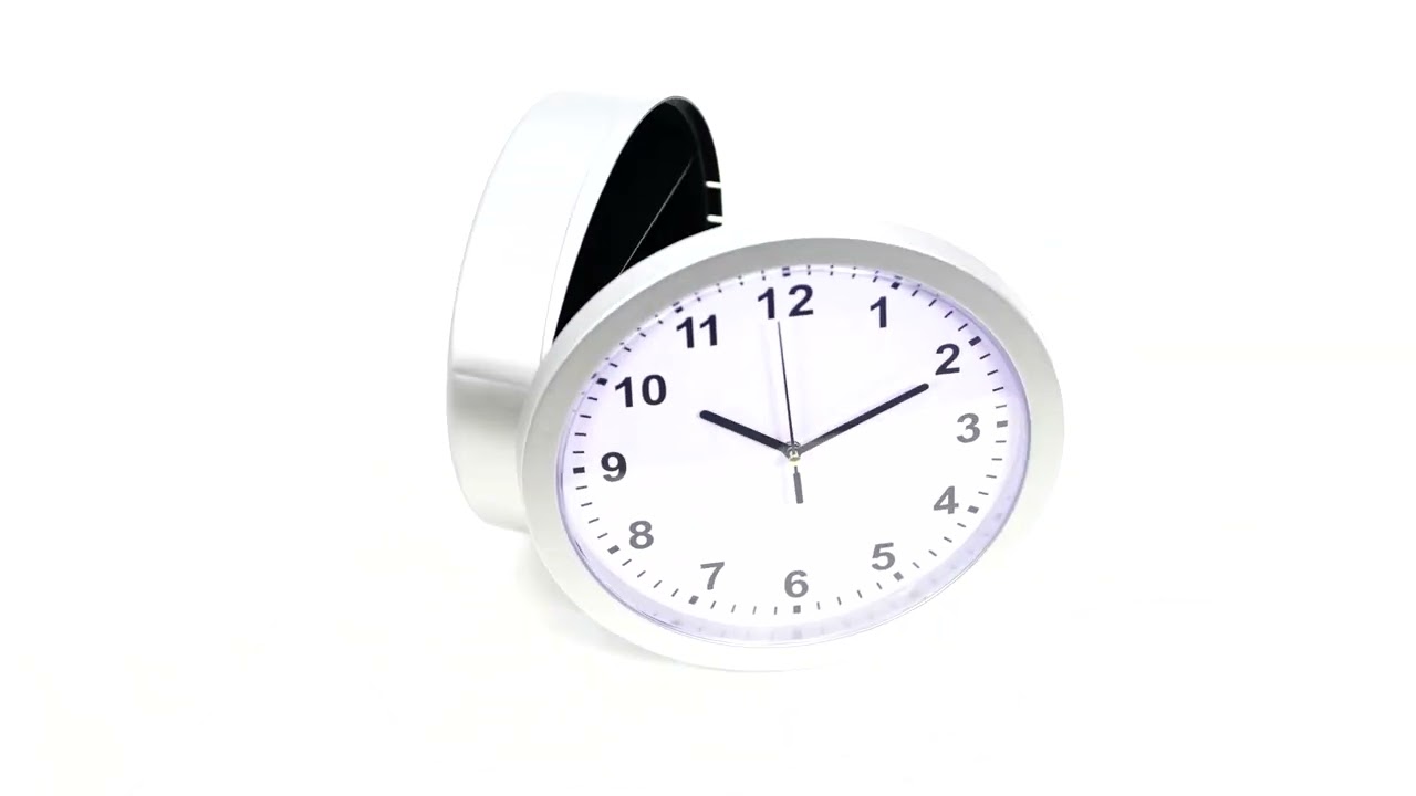 Secret Wall Clock Home Safe
