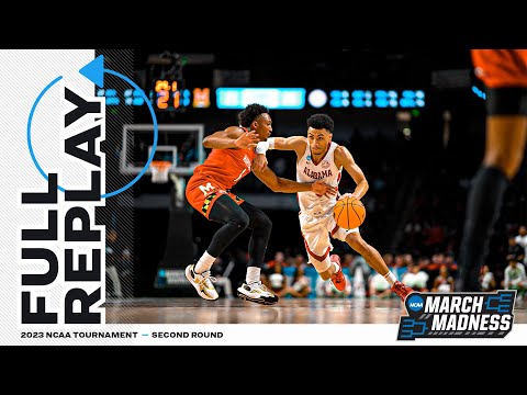 Alabama vs Maryland - 2023 NCAA men's second round | FULL REPLAY