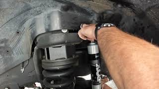 Ram 2500 Front Shock Replacement - Tools needed and process.