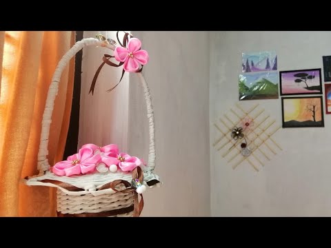 Amazing Newspaper Flower Vase || Best Out of Waste || Newspaper Craft Ideas