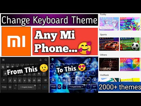 How to change keyboard theme in mi phone | mi keyboard theme change | keyboard theme kese change kre