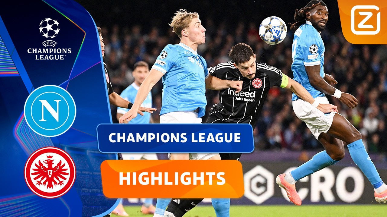 BIKKELHARDE STRIJD TUSSEN DE TWEE MIDDENMOTORS!!😱🤯 | Napoli vs Frankfurt | Champions League 2025/26