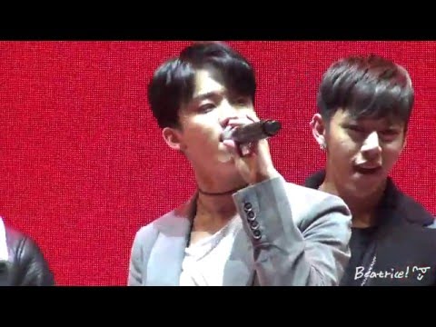 151227 SAF 무대인사B.A.P-Young,Wild&free (영재 ver)