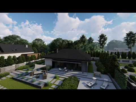 Z427 - Gotowy projekt domu parterowego we współczesnym stylu do 76 m2