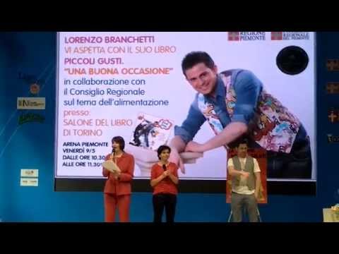 Lorenzo Branchetti (alias Milo Cotogno) al Salone del Libro di Torino