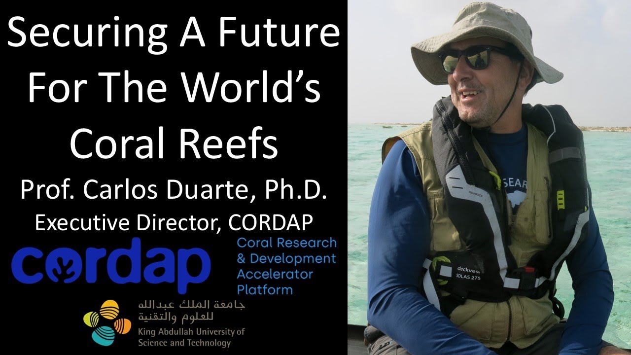 Prof. Carlos Duarte, Ph.D. - Executive Director, Coral ... - YouTube