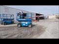 2007 Genie GS 2668RT Scissor Lift For Sale No Reserve Internet Auction November 30 2017