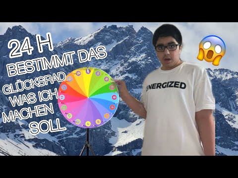 24 STUNDEN lang BESTIMMT das GLÜCKSRAD meinen LEBEN(übertrieben)😱| Omer Abdullah