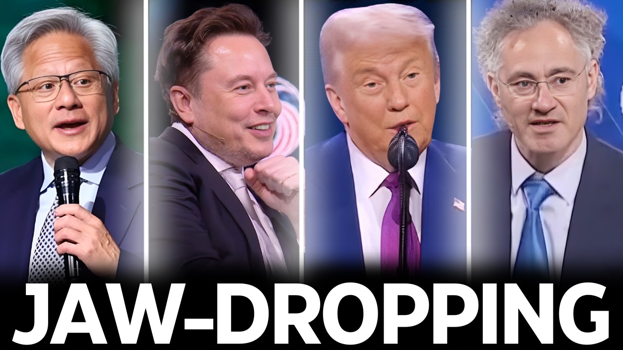 Elon, Trump, Jensen, Karp & Sacks Stun Saudi Arabia