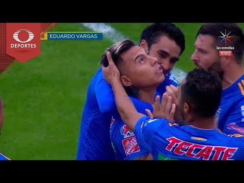 Eduardo Vargas' goal | Pumas 1-1 Tigres | 2018 Apertura - Matchday 13 | Televisa Deportes