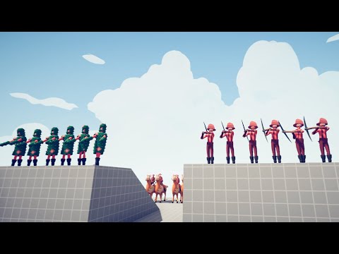 Wild West Team vs Every Unit - Totally Accurate Battle Simulator TABS