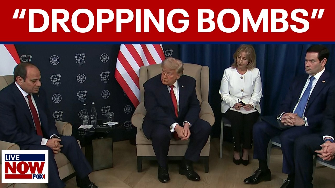Trump discusses deal with Iran, Strait of Hormuz at G7