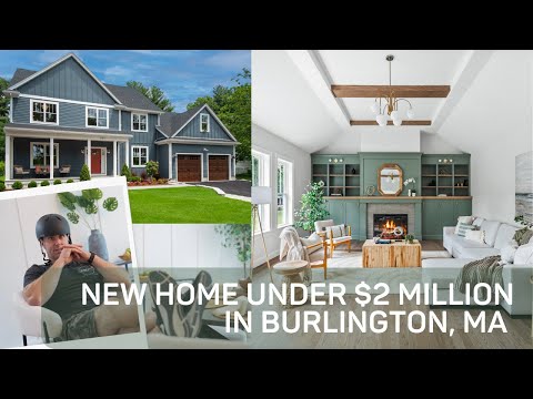 NEW HOME IN BURLINGTON, MA UNDER $2 MILLION | New Construction by Kadilak Homes with 4 Beds, 5 Baths