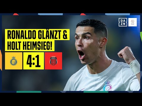 Ronaldo beweist Klasse & holt Sieg! Al-Nassr - Al-Riyadh 4:1 | Saudi Pro League | DAZN