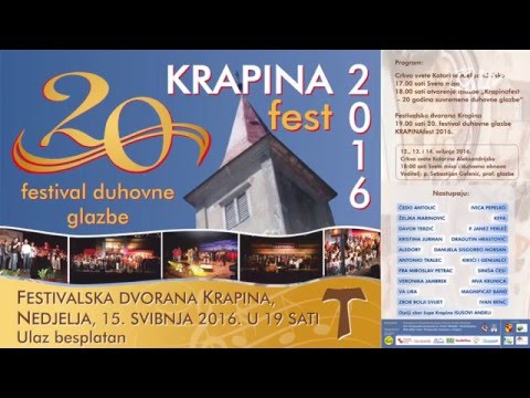 Najava - KRAPINA fest 2016. na Laudato televiziji