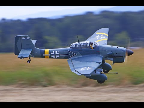 Robert's Phoenix Model Stuka Ju 87 61cc GasEP ARF RC Warbird Giant Scale