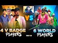 Facecam 4 Tamil V Badge Players Vs 6 World Pro Players Kutty Gokul TN Tamil Sk Gaming