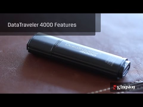 Using the DataTraveler 4000 USB Flash Drive