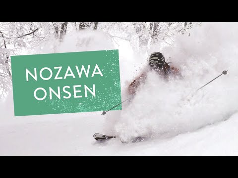 Nozawa Onsen powder ski trip