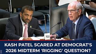 Senate Judiciary Committee questions FBI Director Kash Patel on election security during 2026 midterm oversight hearing