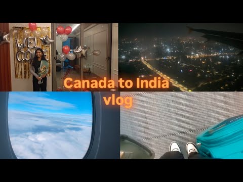 Welcome back home (India) vlog -  solo travel, food, celebration, surprises 
