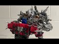 Transformers 2007 Optimus Prime Vs Megatron Final Battle Stop Motion