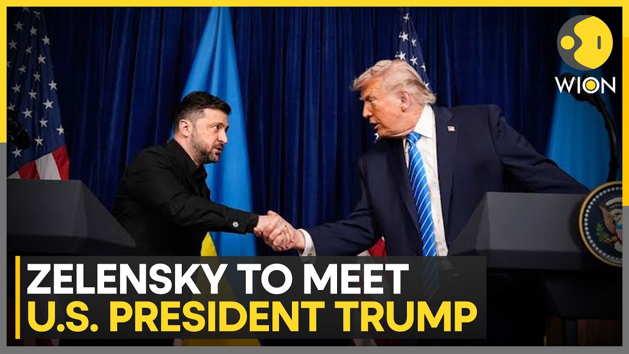 Ukrainian Prez Volodymyr Zelensky Arrives In New York For UNGA | WION