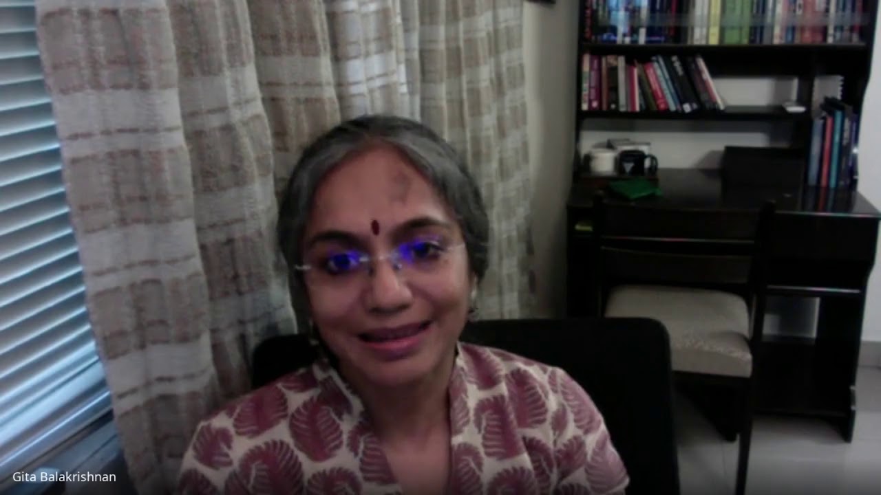 Ar. Gita Balakrishnan talks about her initiation into Architecture