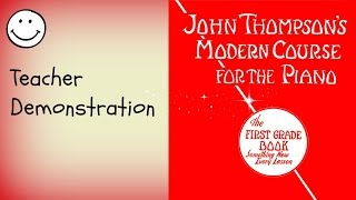 The Fox Hunt A Hunting Song John Thompson's Modern Course for the Piano The First Grade Book grade 1