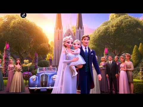 Elsa heiratet👰💍🤵💕Die märchenhafte Hochzeit der Eiskönigin! 💍👑 💒Kinderlieder#frozen #elsa