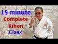 Karate Workout 15min Complete Kihon Class