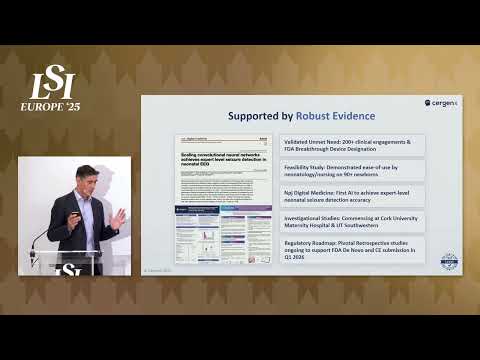 Jason Mowles, Cergenx - Neonatal Neurology Monitoring | LSI Europe '25