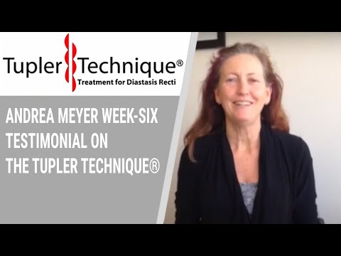 ANDREA Meyer week-six testimonial on the Tupler Technique