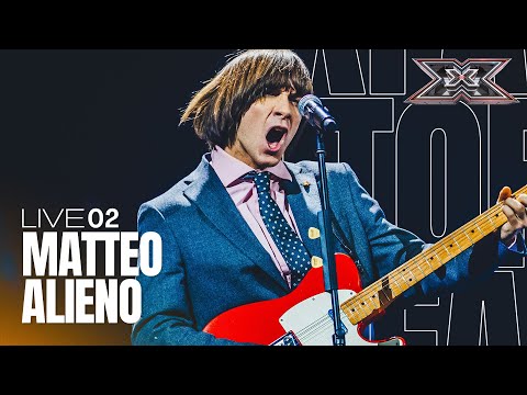 Eleganza retrò con Matteo Alieno su Battisti | X Factor 2023 LIVE 2