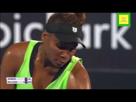Sydney 2018  - Angelique Kerber vs Venus Williams - Full Highlights HD