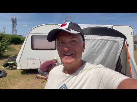 Trying out the Dorema StarCamp Quick and Easy 225 Inflatable Awning for the First Time