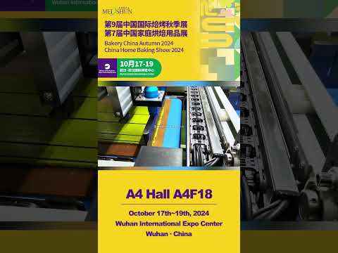 Chilled chocolate cutting machine - inline ultrasonic cutter #cakecutting