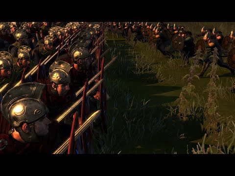 Roman Noodle Column Formation Shield Wall Tactics - Total War Attila Mechanics